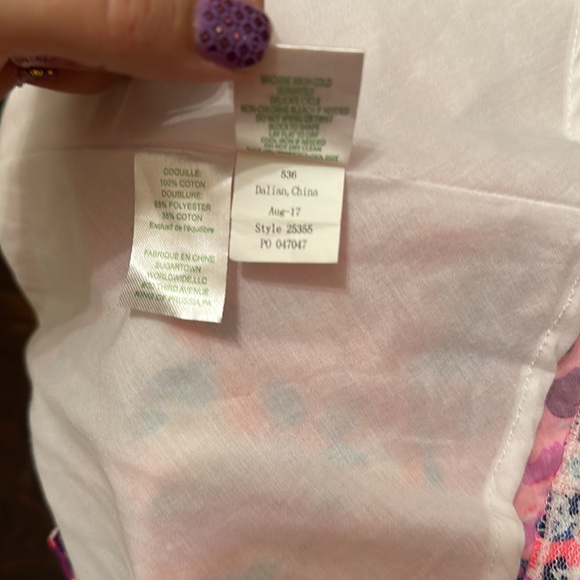 Lilly Pulitzer fit and flare dress absolutely beautiful 😍 size 4 ❤️ LP - Picture 8 of 9